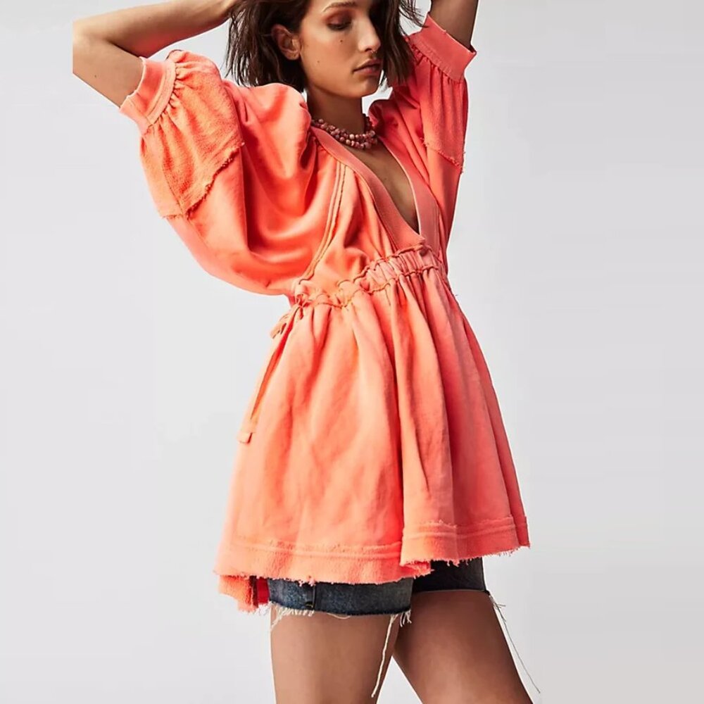 Free People Feeling Cute Sweatshirt NWT - Picture 3 of 8